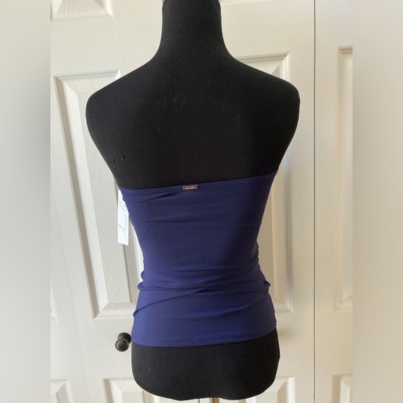 NWT Women’s Anne Cole Twist Front Bandeaukini Swim Top SZ XS - Picture 9 of 11